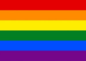 6 color pride flag, original 1979