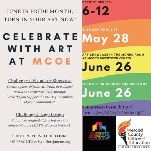 PDF flyer celebrate with art at MCOE